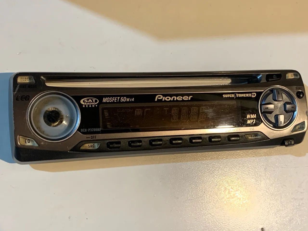 Frente Painel CD Automotivo Pioneer DEH-P3700MP - Foto 3