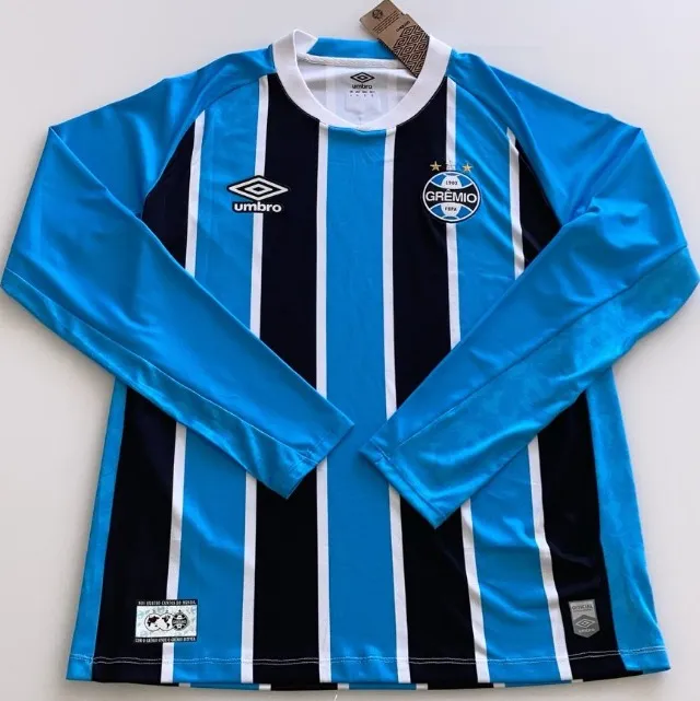 CAMISA OFICIAL DO GRÊMIO - 2025/26 - MANGA LONGA
