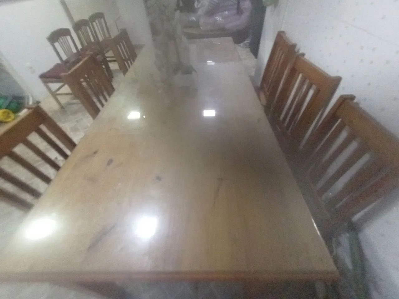 Mesa de Jantar de Madeira Maciça - Foto 4