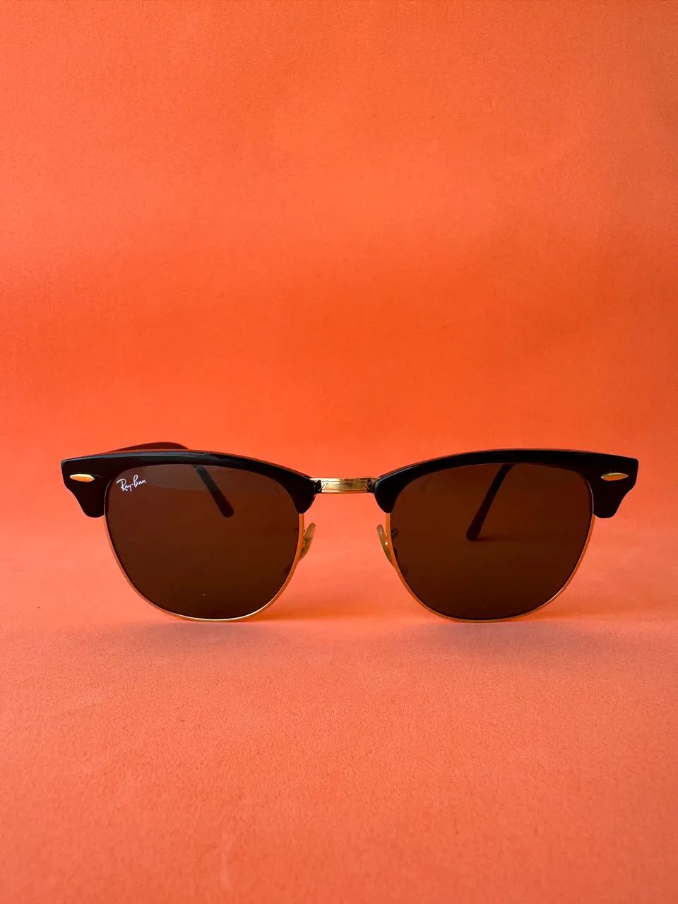 Óculos rayban clubmaster original seminovo - Foto 2