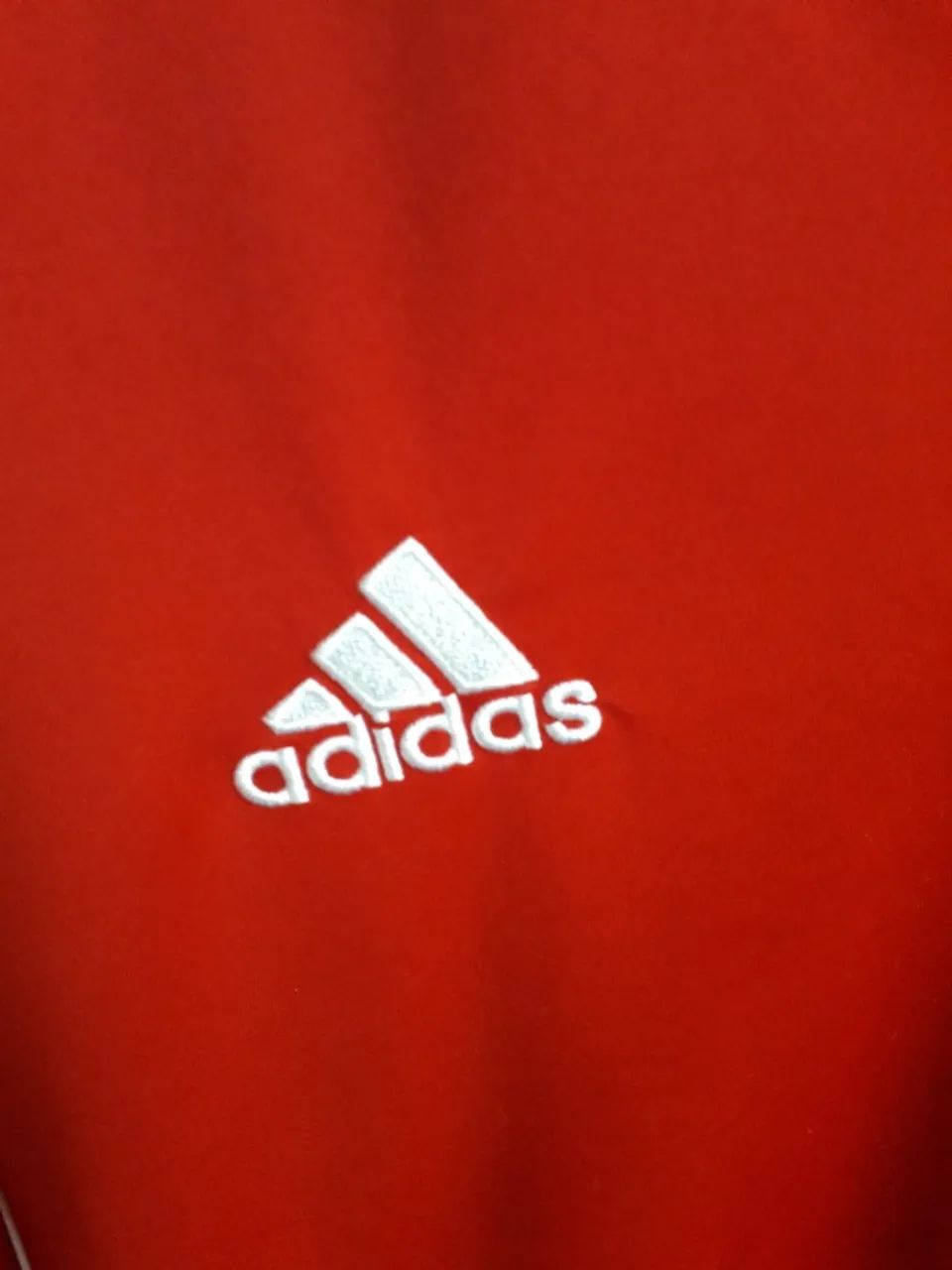 Camiseta Adidas Original na cor vermelha   XL   - Excelente Estado - Rio de Janeiro - Foto 5