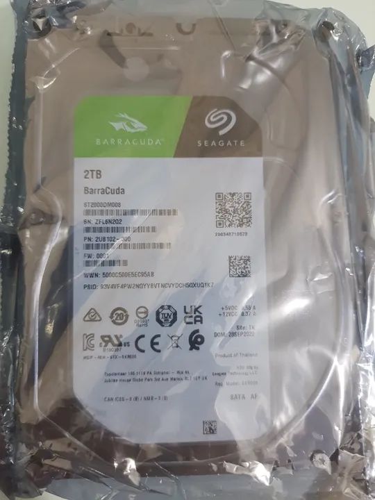 H.D 2 Terabytes Zero - Garantia. - Foto 6