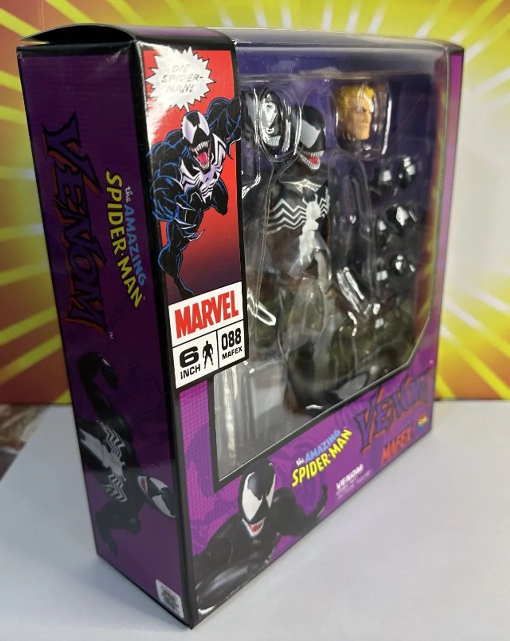 Mafex Venom ORIGINAL LACRADO Marvel - Hobbies e coleções - Vila