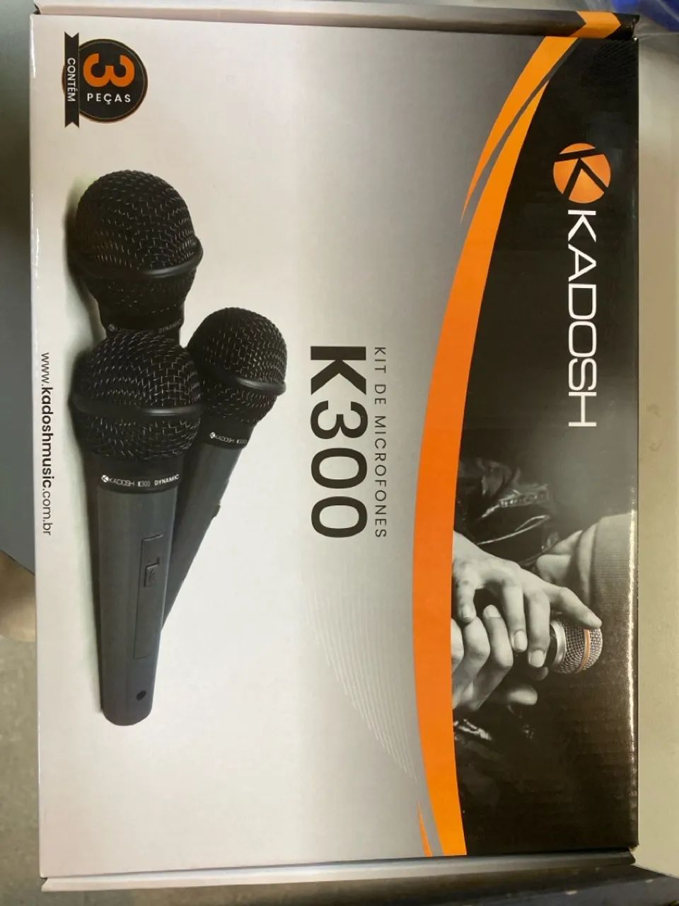 Kit Microfone Kadosh K-300 Com 3 - Foto 2