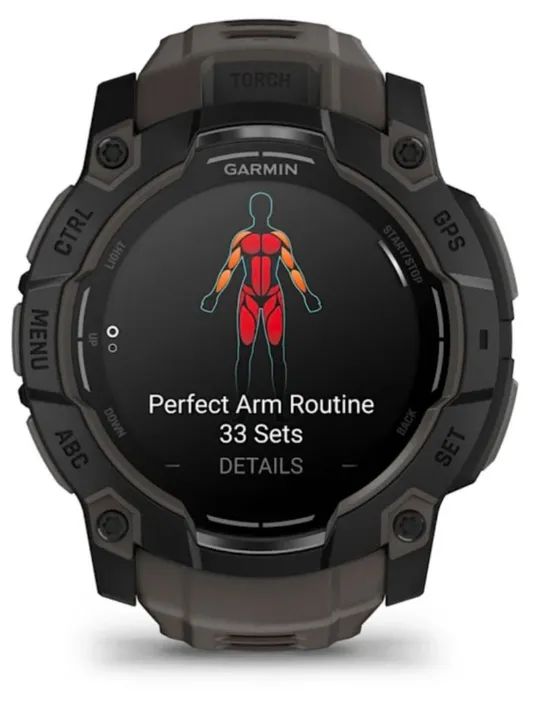 Relógio Garmin Instinct 3 50mm AMOLED- Preto 010-03020-00 (Novos/Lacrados) - Foto 2