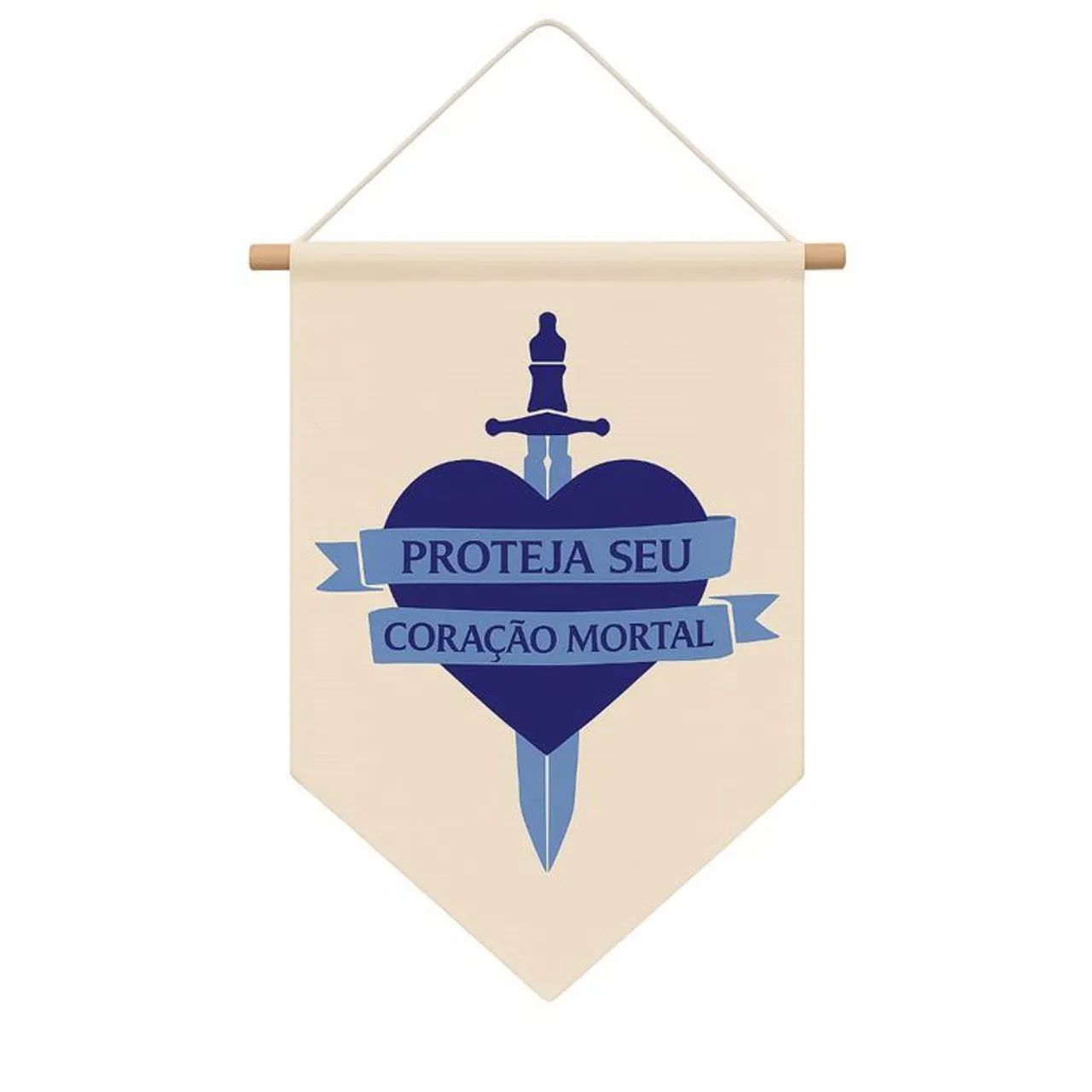 Banner "Proteja Seu Coração Mortal" - Espada e Coração Metade do Preço!