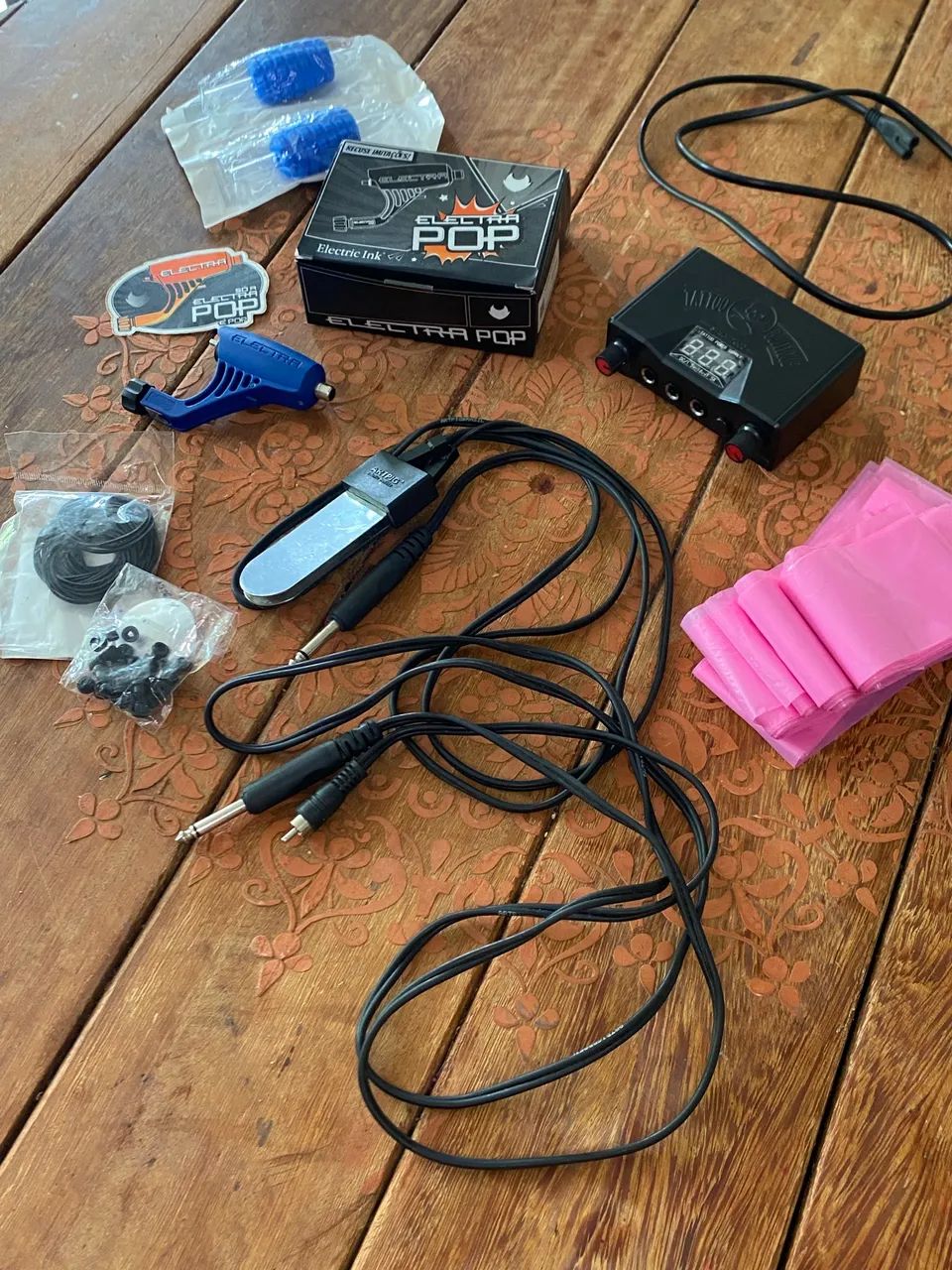 Mini Kit de Tatuagem - Máquina Electra Pop (Electric Ink)