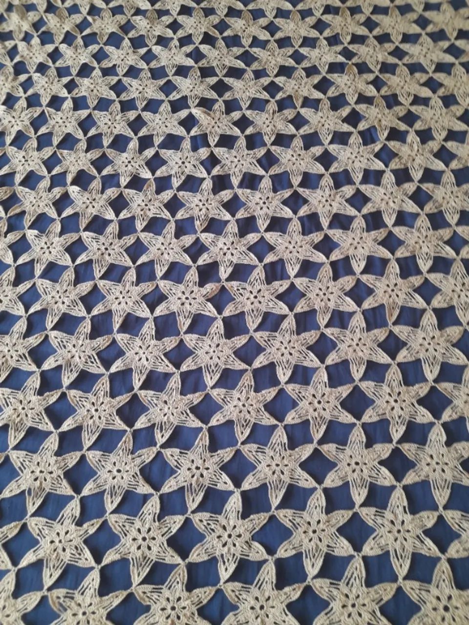 colcha de casal crochê feito mão - Foto 2
