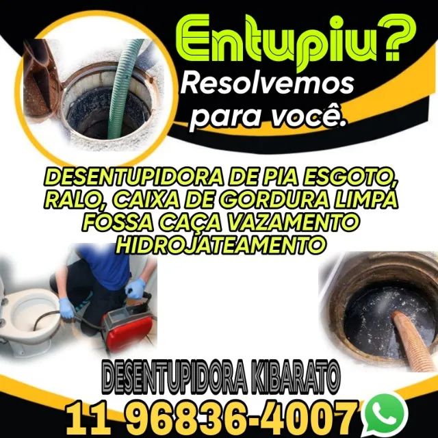 DESENTUPIDORA rápida para resolver seu problema de esgoto! - Foto 2