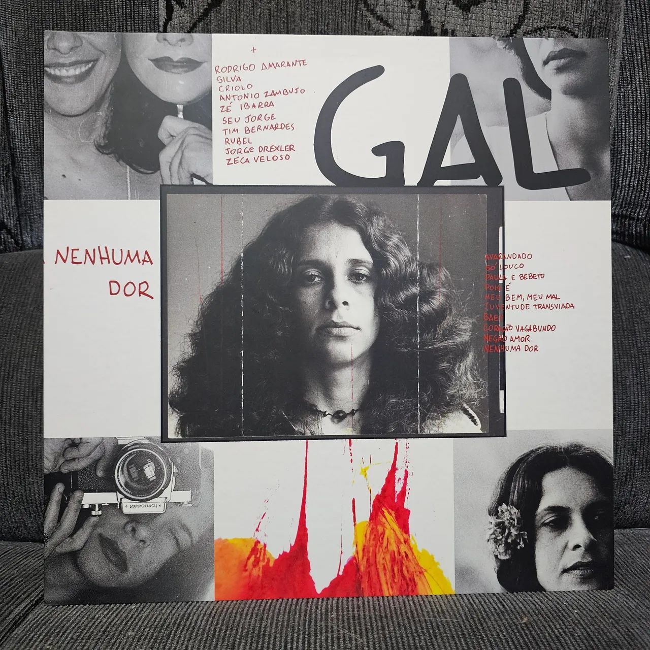 Gal - Nenhuma Dor - LP Vermelho 