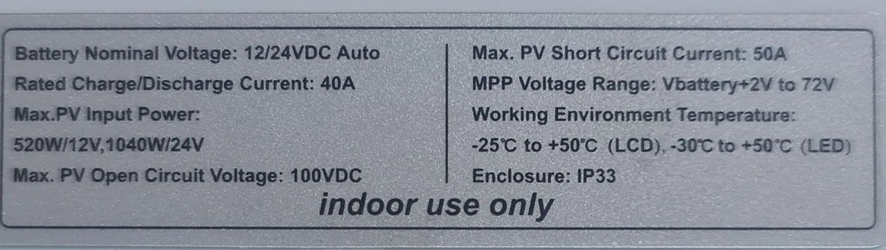 controlador de carga solar MPPT Epever, especificamente o modelo XTRA4210N.  - Foto 2