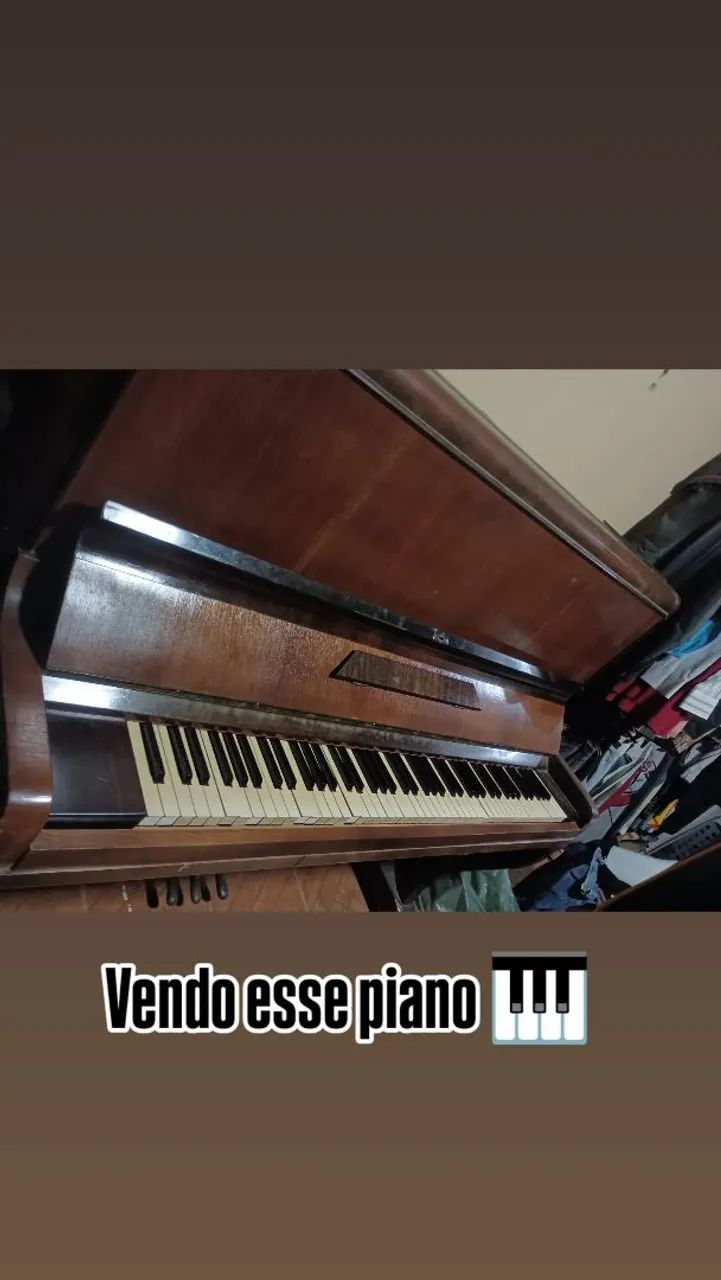 Piano de cauda antigo em ótimo estado - Foto 5