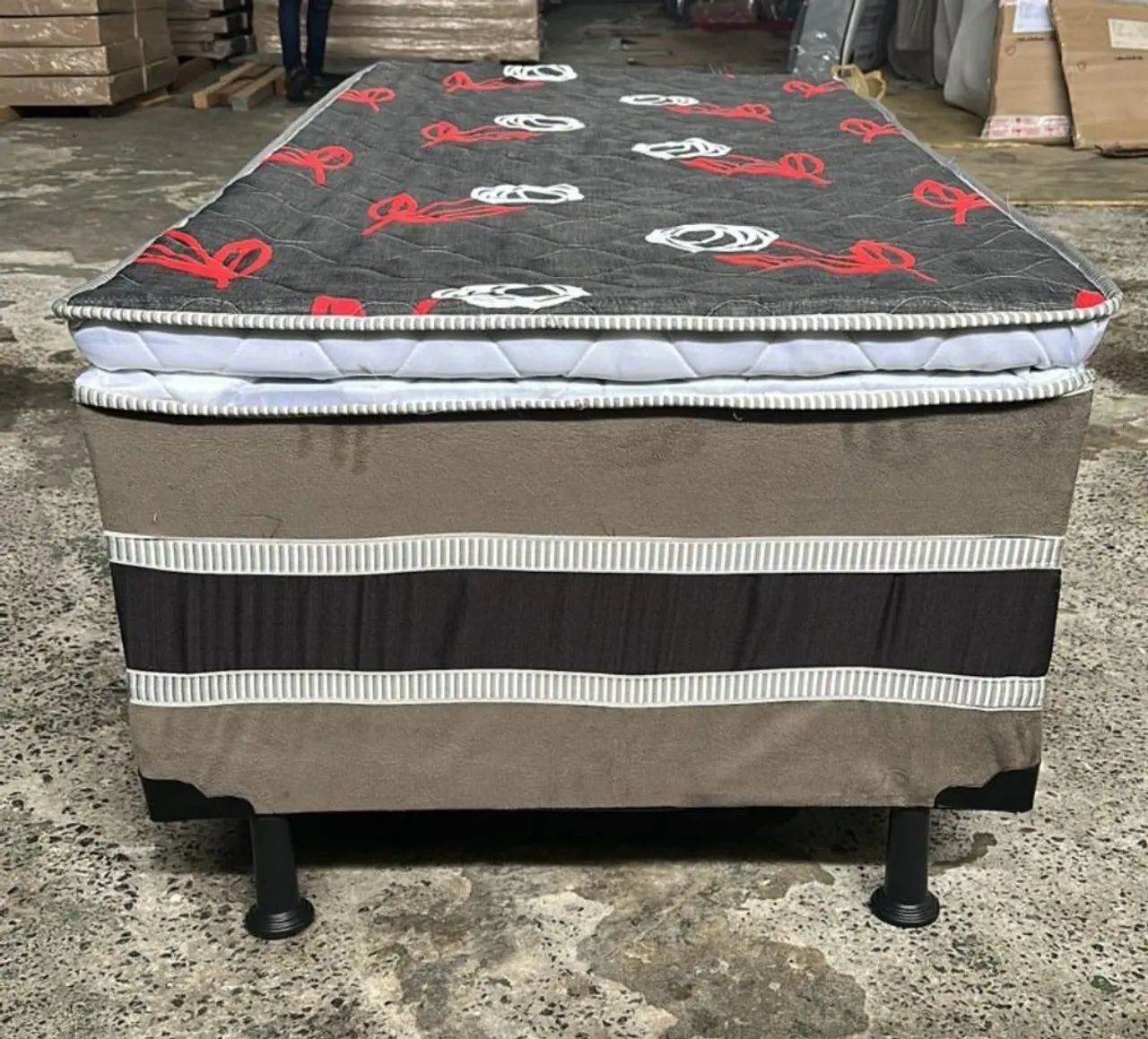 CAMA BOX LUXO SOLTEIRO D28 