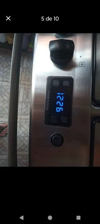 Fogão Eletrolux, com timer e corta gás segurança para suas crianças  - Foto 3