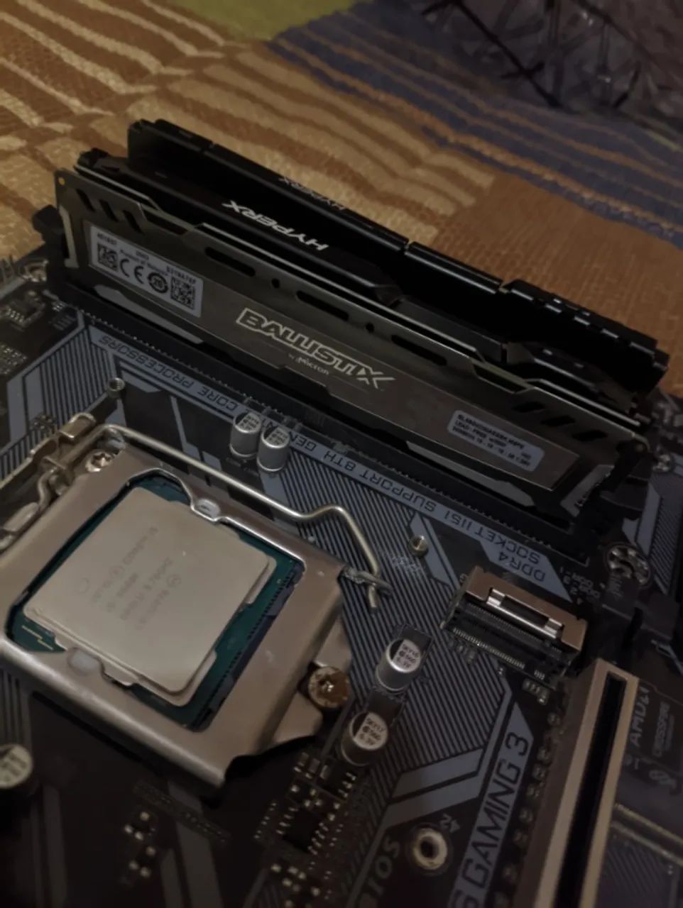 i5-9600K + B360M AG 3 + 24 GB RAM + Fonte 550 W - Kit Gamer Completo - Foto 5