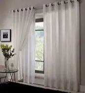 Cortinas brancas para sala - Elegância e leveza