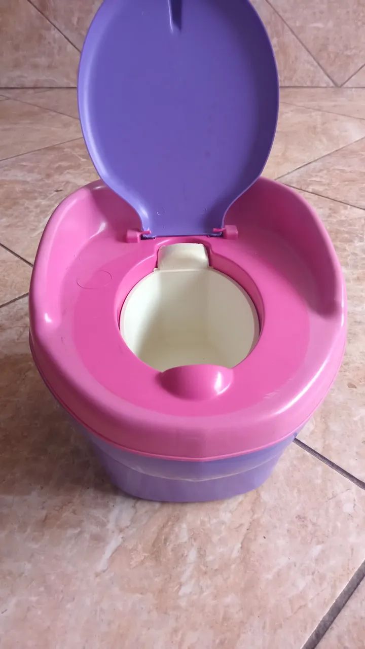Pote para Treinar o Peni - Menina - Com Desenhos - Foto 2