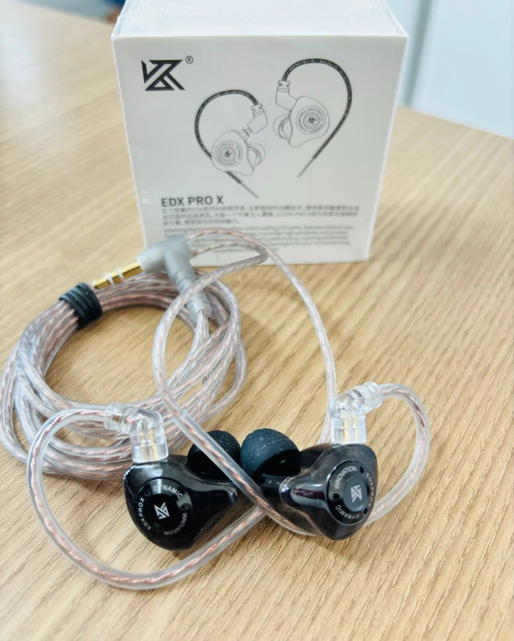 Fone Kz Edx Pro X sem microfone - Novo. - Foto 5