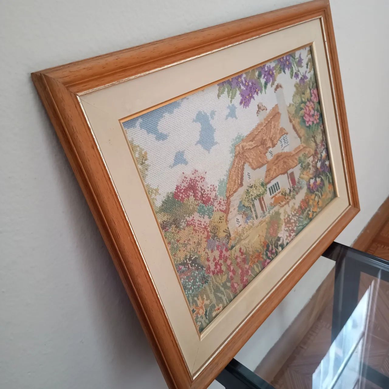 Quadro ponto cruz paisagem grande  - Foto 2