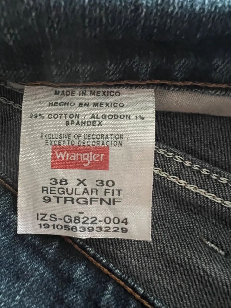 Calça Jeans Wrangler Masculina TAM 48 - Foto 3