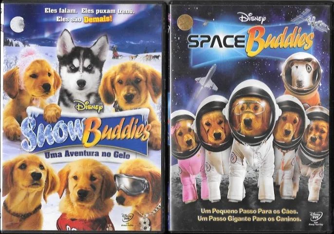 Disney DVD: Snow Buddies -- Uma Aventura no Gelo + Space Buddies