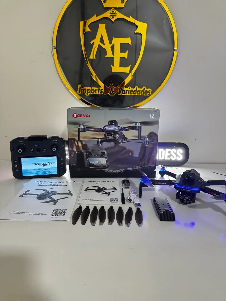 Drone GT8 Com 2 baterias  - Foto 3