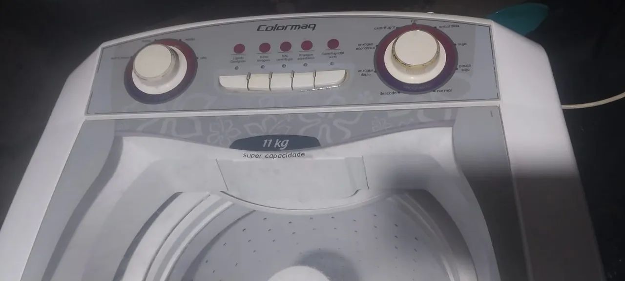 Máquina de lavar Colormaq 11kg funcionando perfeitamente. LEIA I ANÚNCIO POR FAVOR!!!! - Foto 2