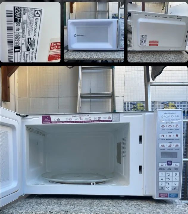 Micro-ondas Electrolux Branco