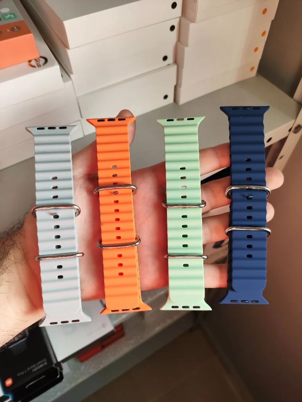 PULSEIRA DE SILICONE SMARTWATCH 44/45/49MM - Foto 4