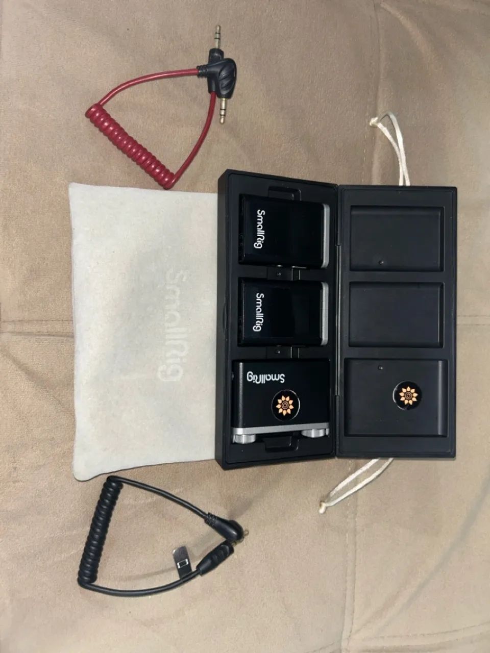 Microfone Weireless Smallrig Forevala W60 - Usado - Foto 3