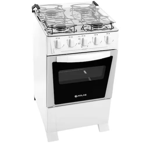 Foga?o 4 Bocas Atlas Mônaco Pouquíssimo usado!