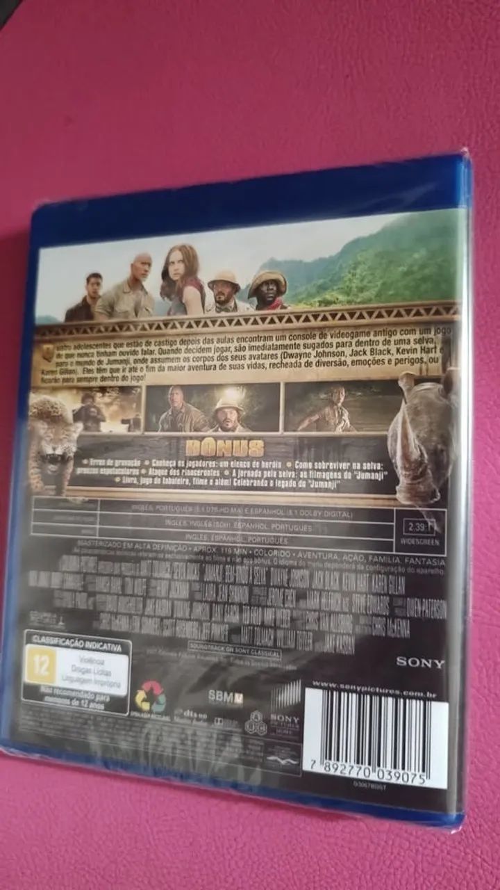 Blu-ray Jumanji: Bem-vindo à Selva - Foto 2