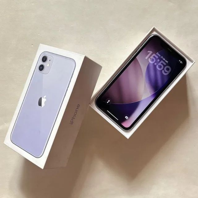 iPhone 11 64GB (Lilás) - Celulares e Smartphones - Funcionários