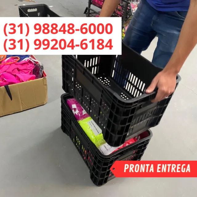 Caixa agricola plastica