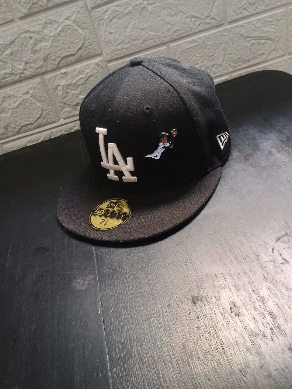 Boné New Era 59fifty Fited Los Angeles Dodgers original Sz 7 1/8