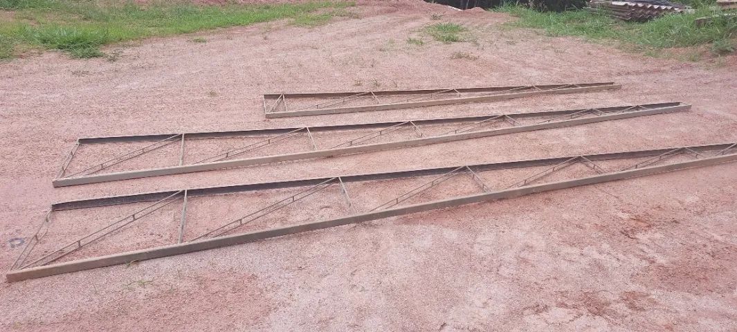 Vendo Tesouras em Aço para Telhado de Galpão/Barracão - Foto 3