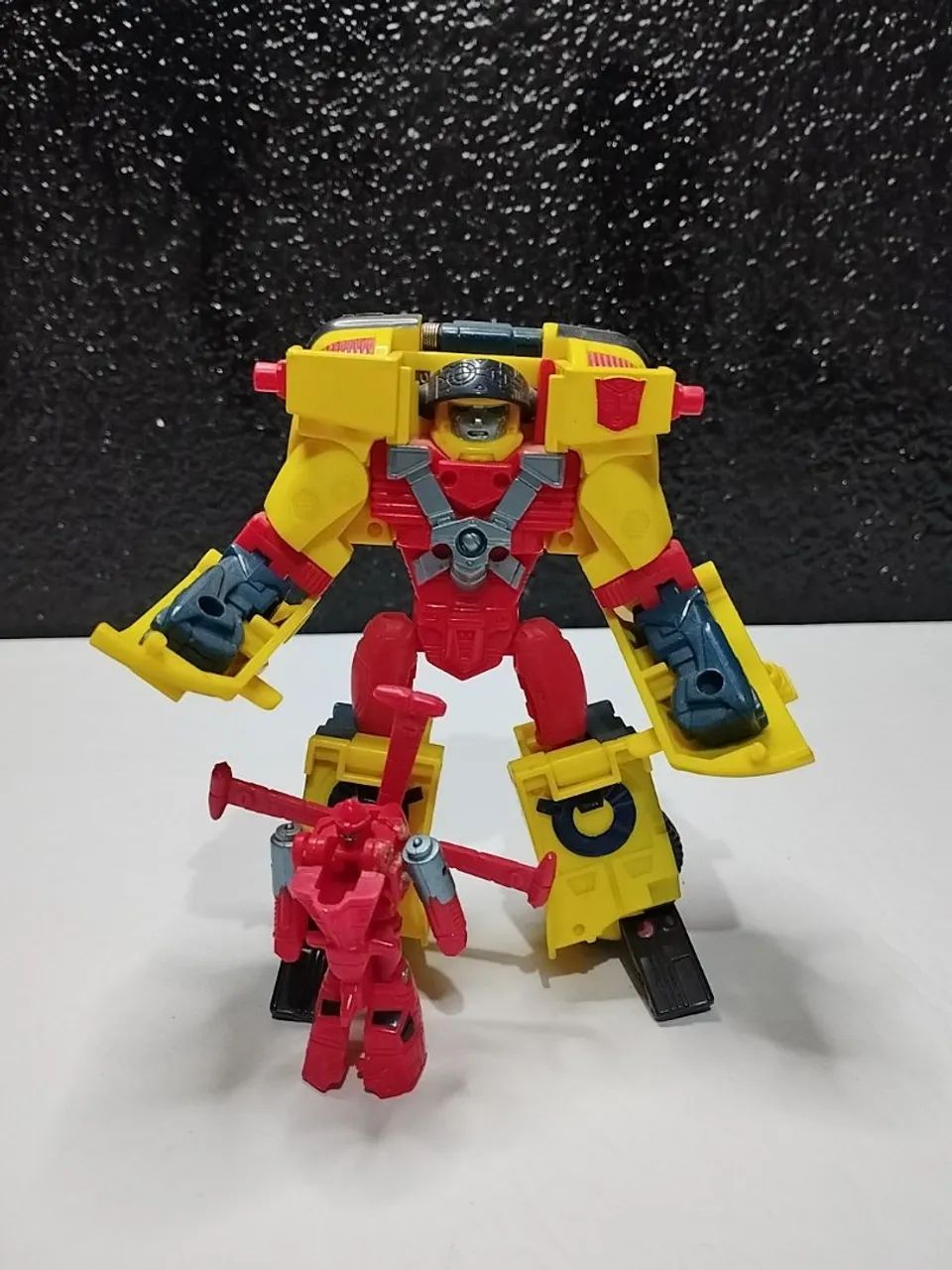 Action Figure Transformers Hot Shot e Minicon