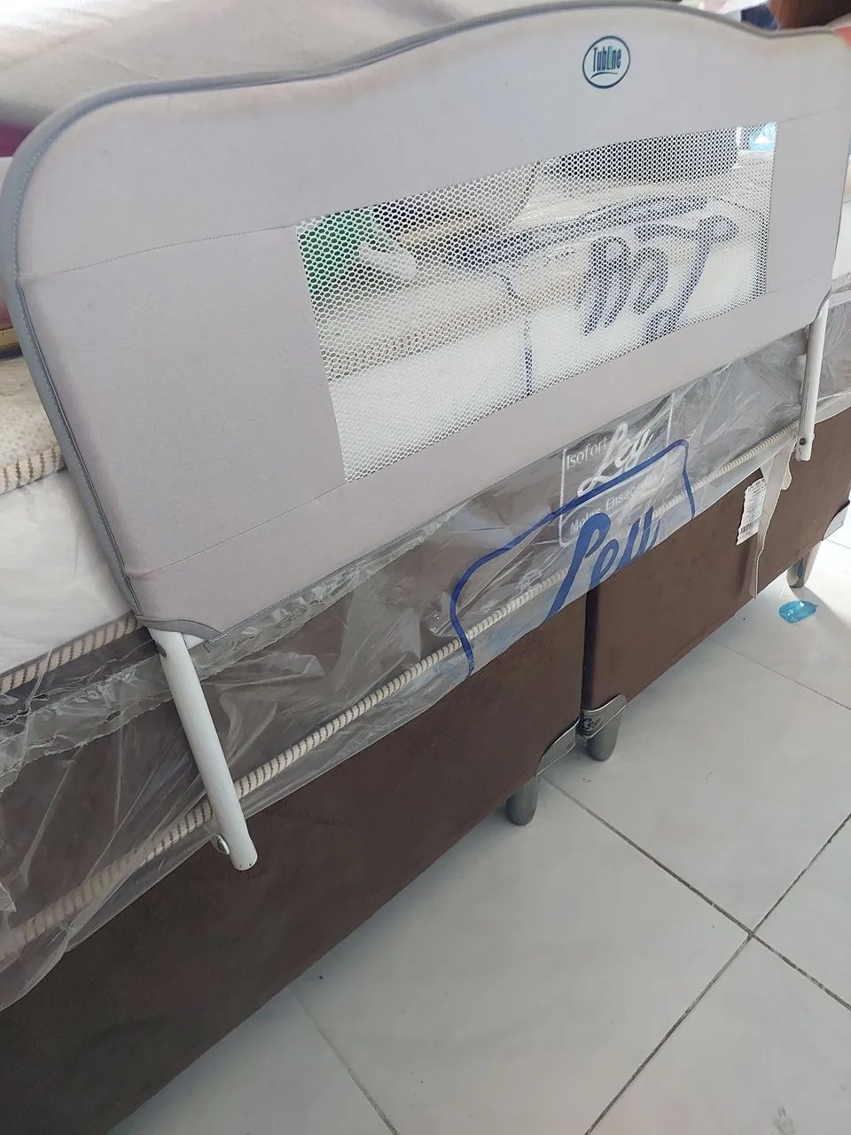 2 cama King estado de zero no plastico