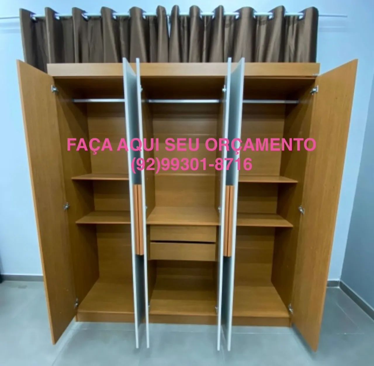 Guarda Roupa Mdf -Novo - Foto 2