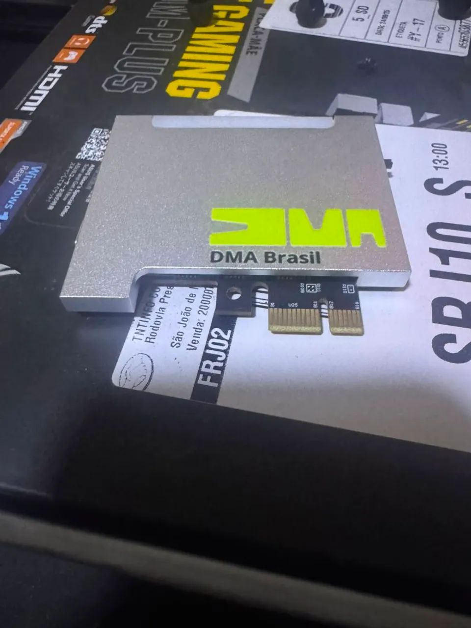 Placa DMA Brasil 75T com Firmware Basic - Foto 2