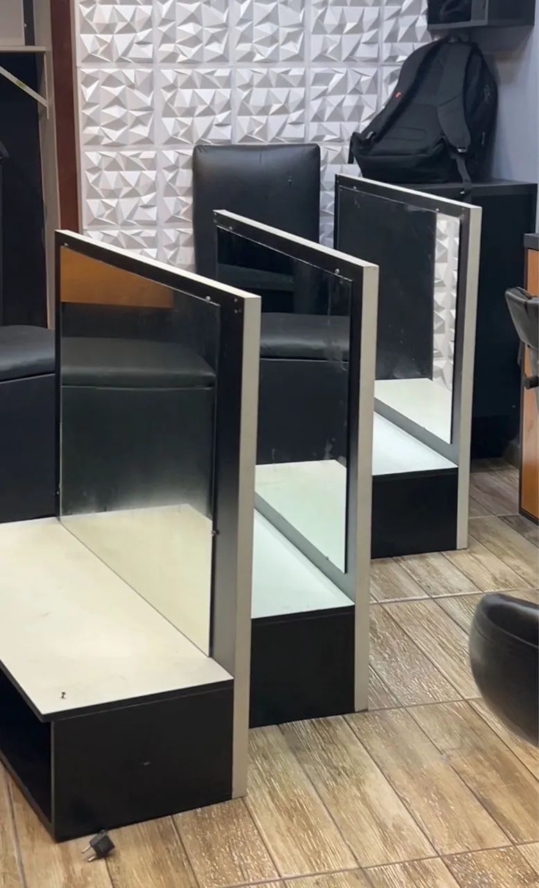 Bancadas e baús pra barbearia (junto ou separado) - Foto 4