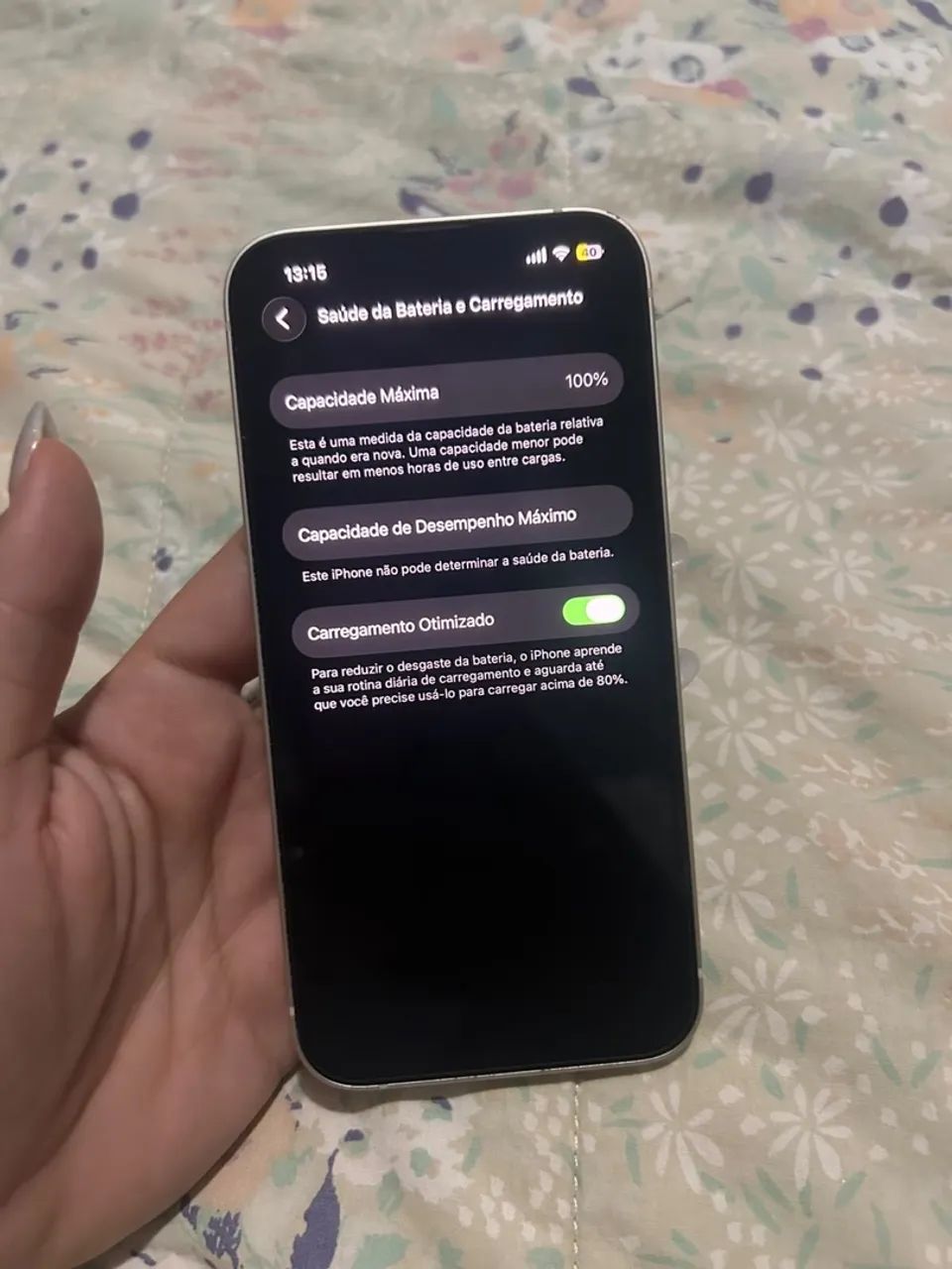 iPhone 13 128g Branco - Foto 3