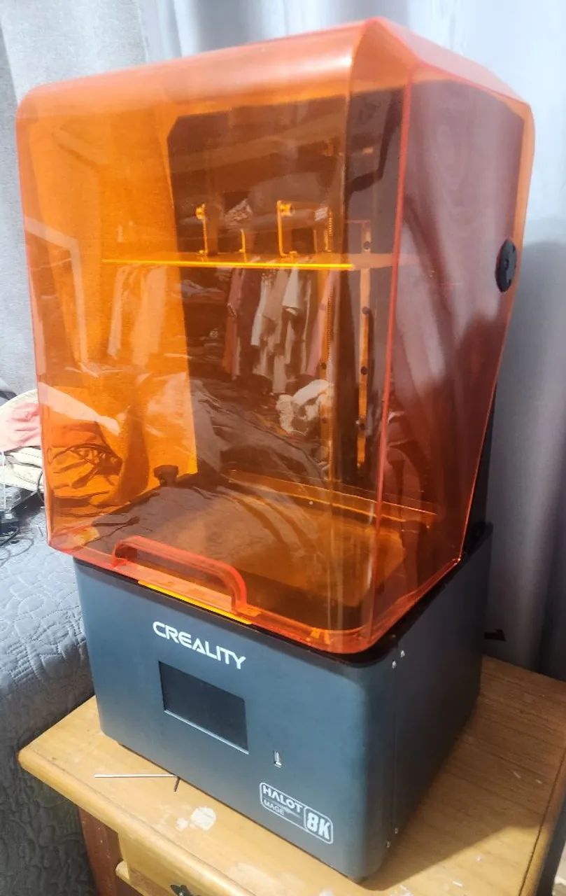 impressora 3d resina halot mage 8k - Foto 2