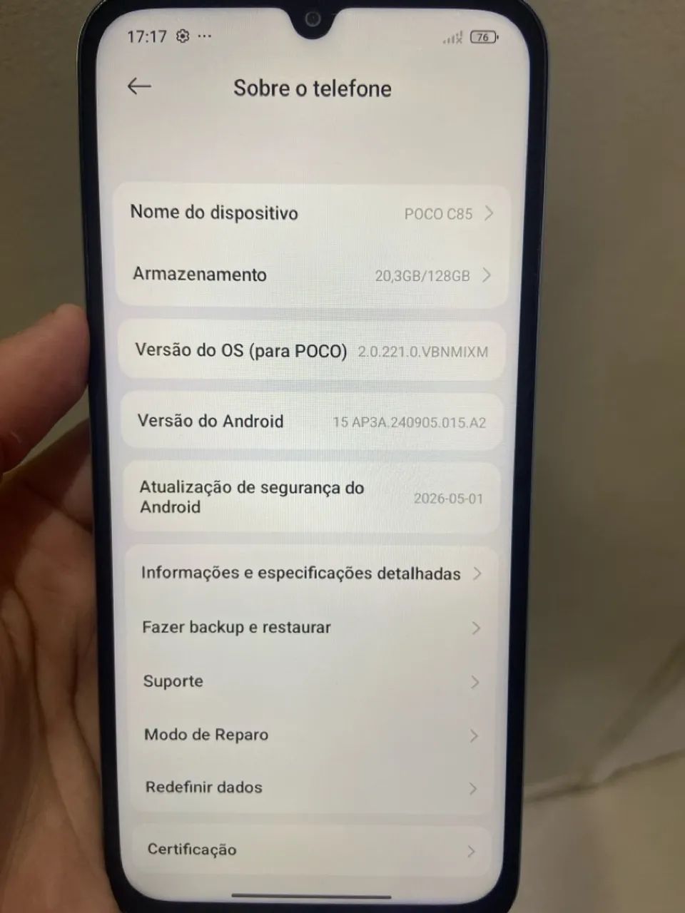 Celular POCO C85 - Foto 3