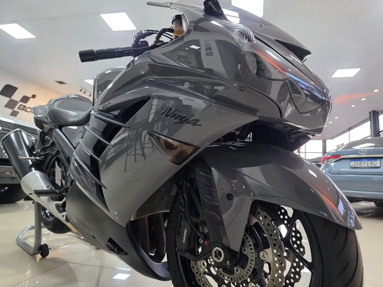 おすぬ Motos Kawasaki ZX-14/ZX 2013 no Brasil