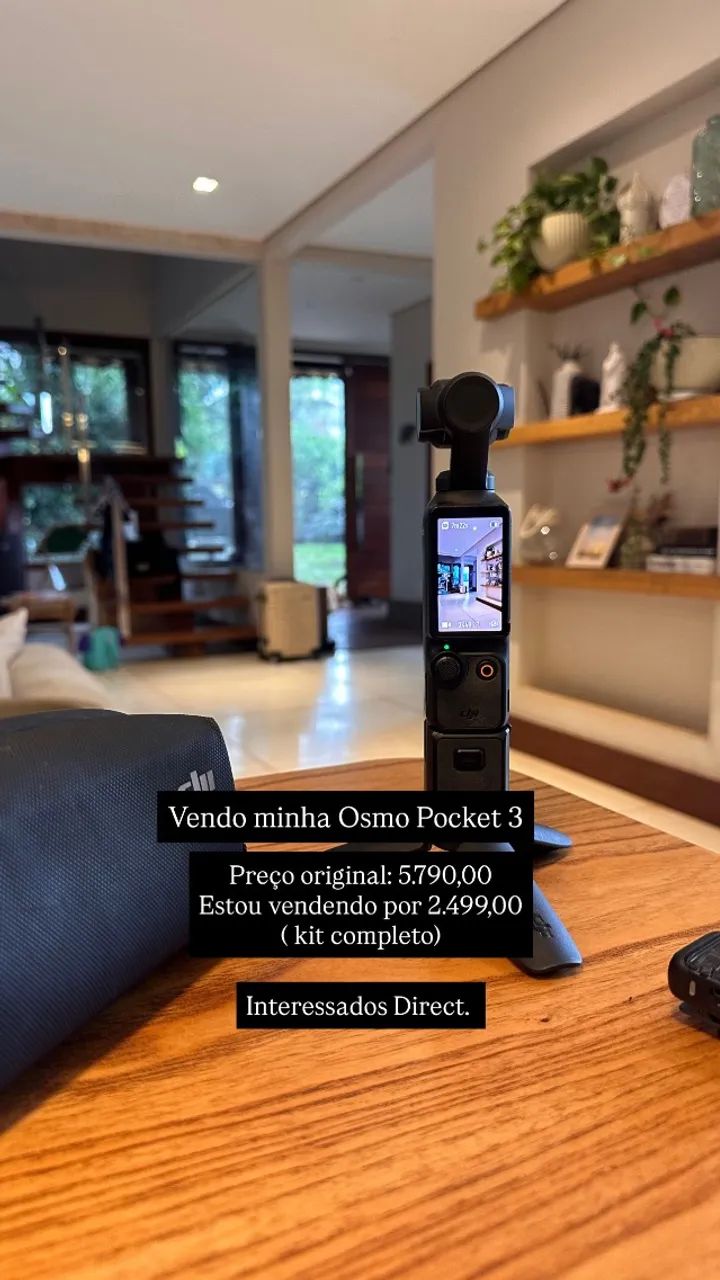 CÂMERA OSMO POCKET 3 DJI - Foto 3