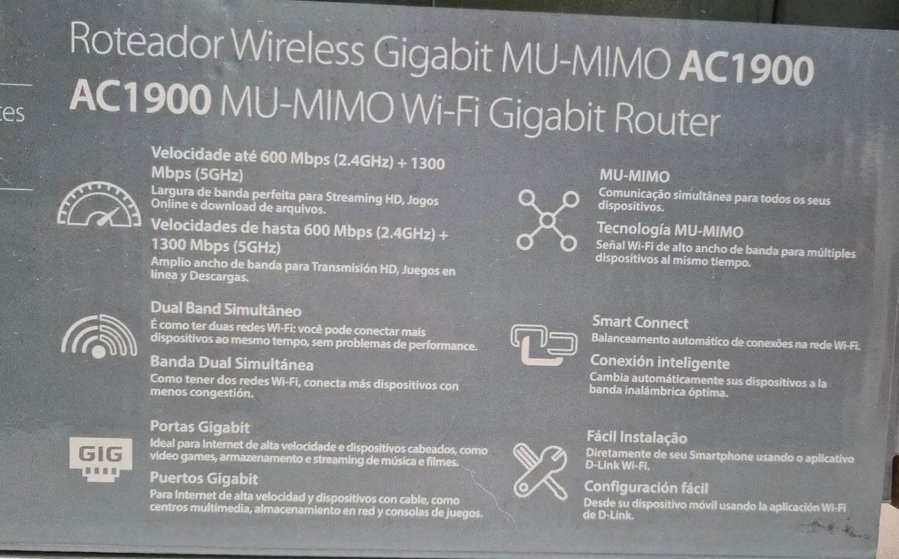 Roteador D-Link DIR-878 AC1900 - Foto 4