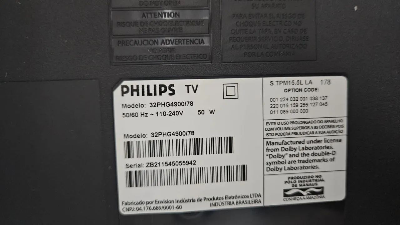 Tv Phillips 32? led NÃO É SMART - Foto 2