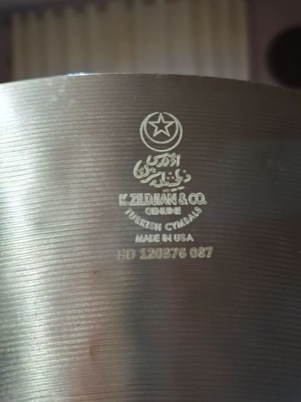 Zildjian K Dark Thin Crash 19 polegadas  - Foto 4