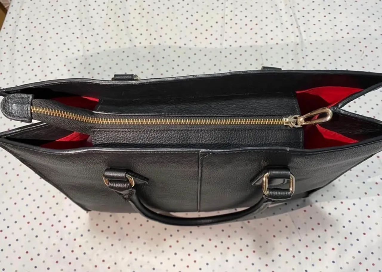 Bolsa Tote Grande Preta Schutz - Foto 2
